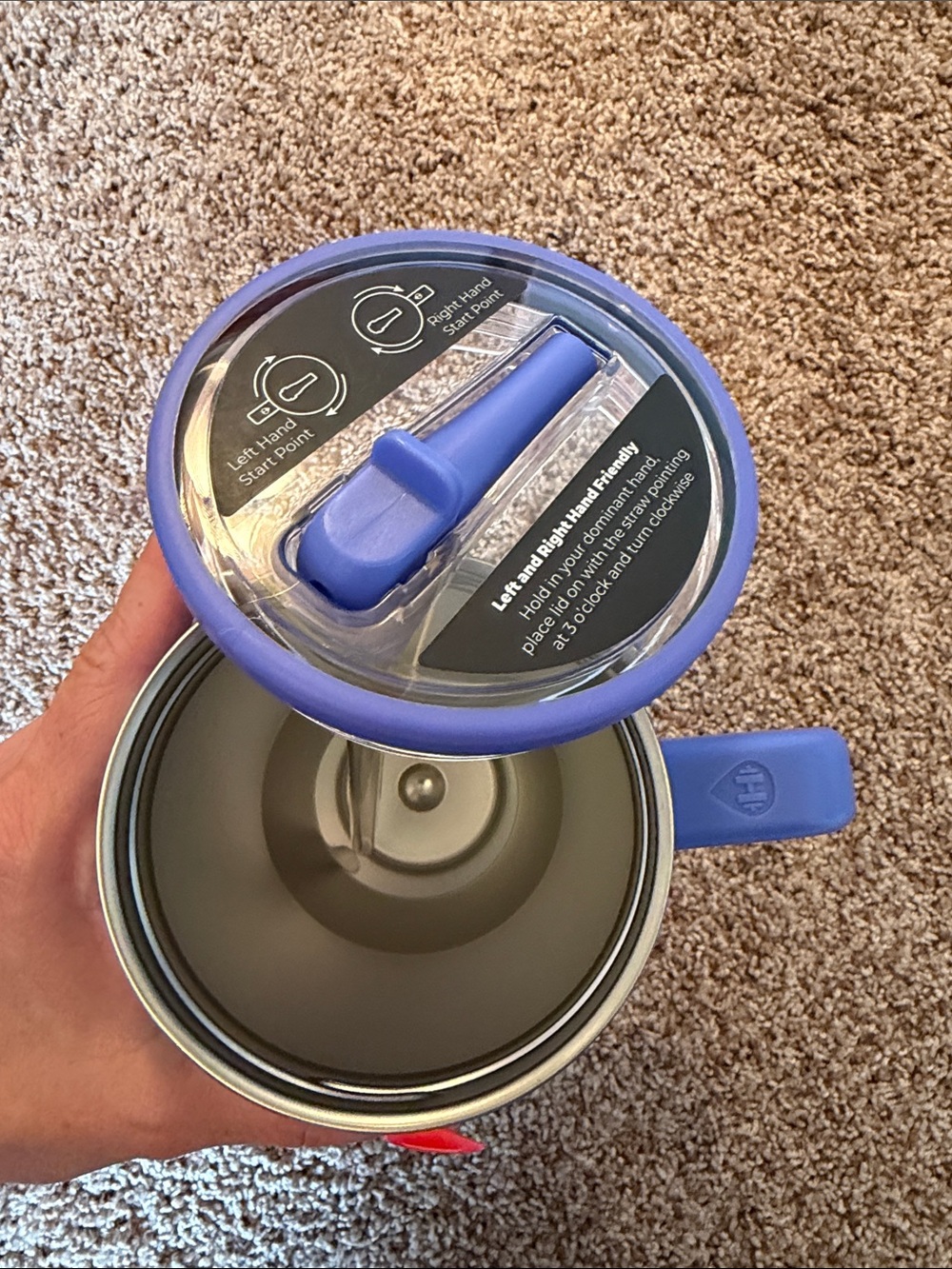 NWT 40oz Hydrojug - Blue - Picture 3 of 3